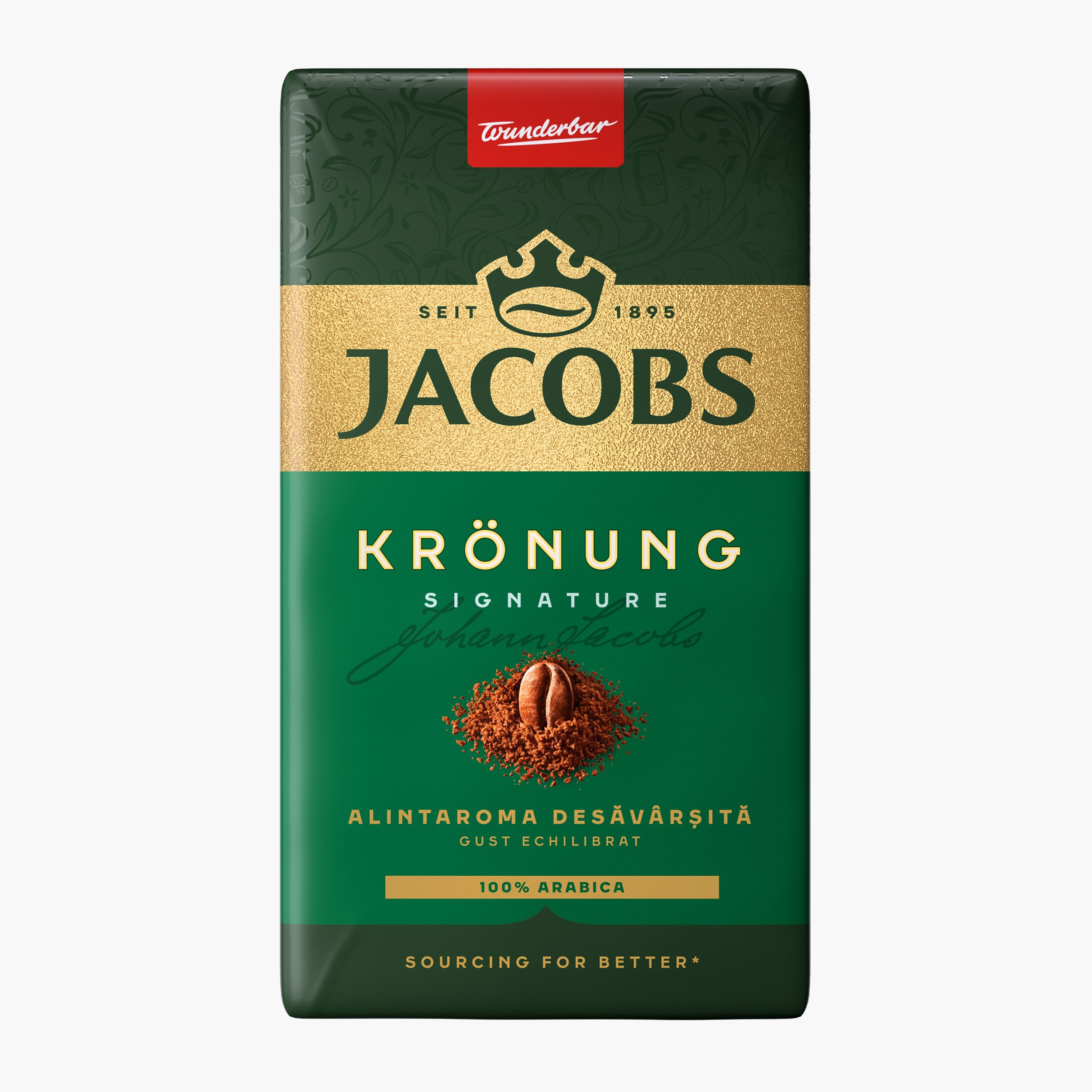 Jacobs Kronung 250g cafea prăjită și măcinată